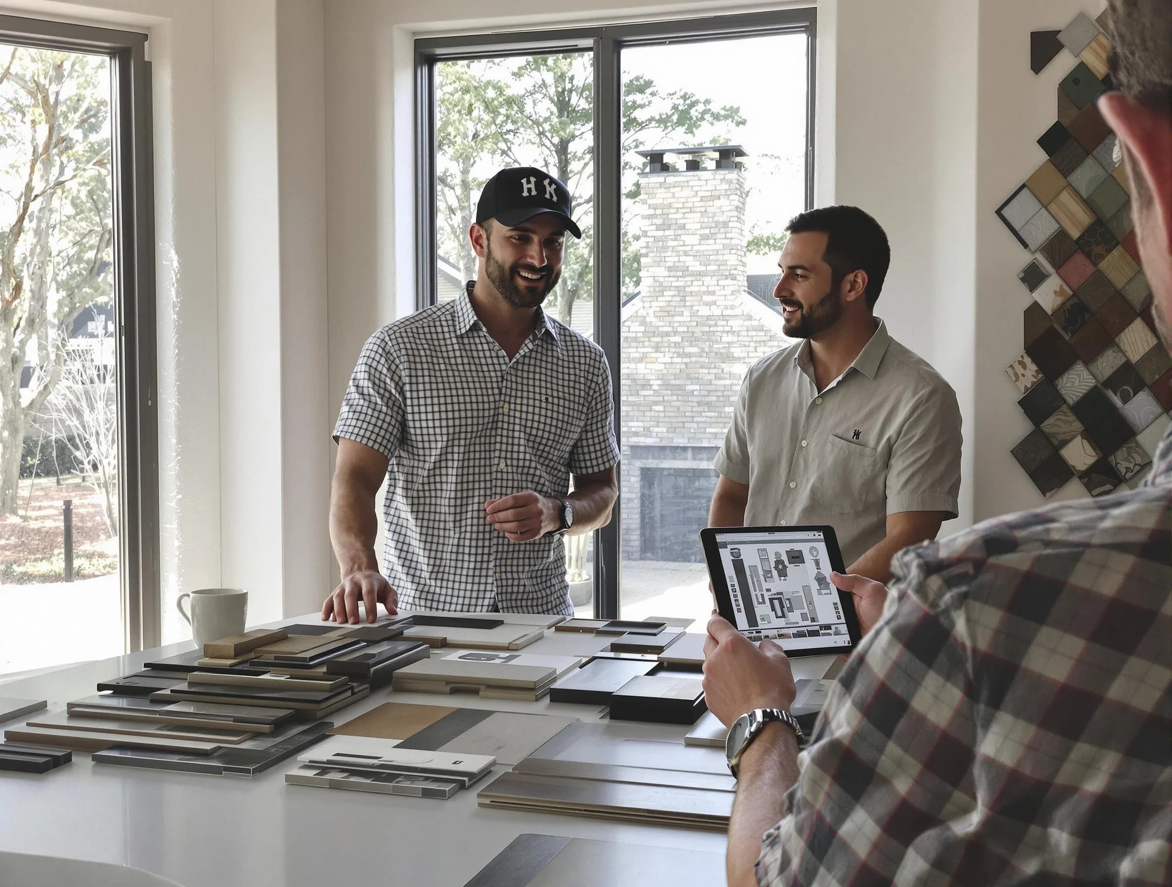 Golden Chimney Sweep remodeling a chimney and fireplace in Golden, CO