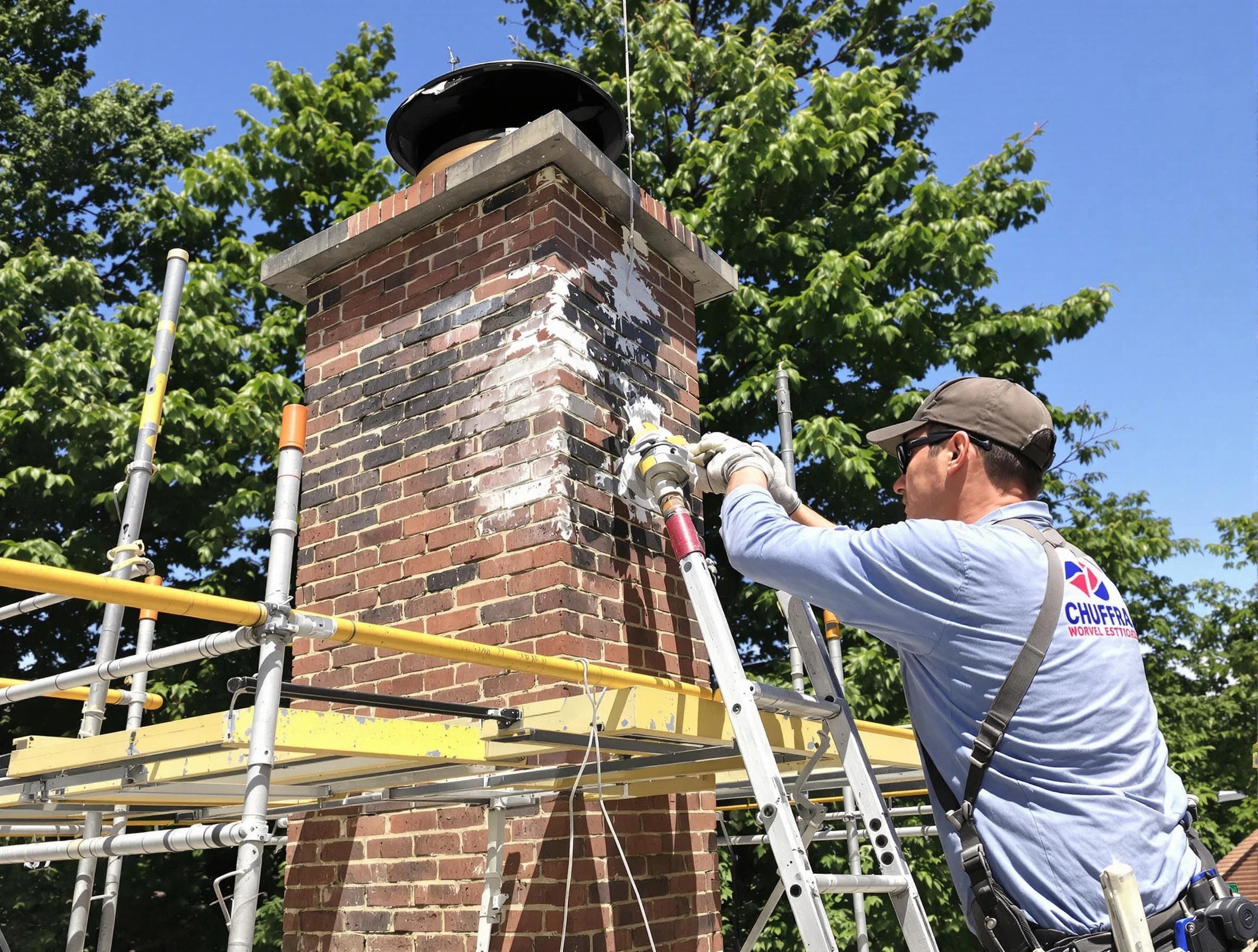 Structural chimney repair by Golden Chimney Sweep in Golden, CO