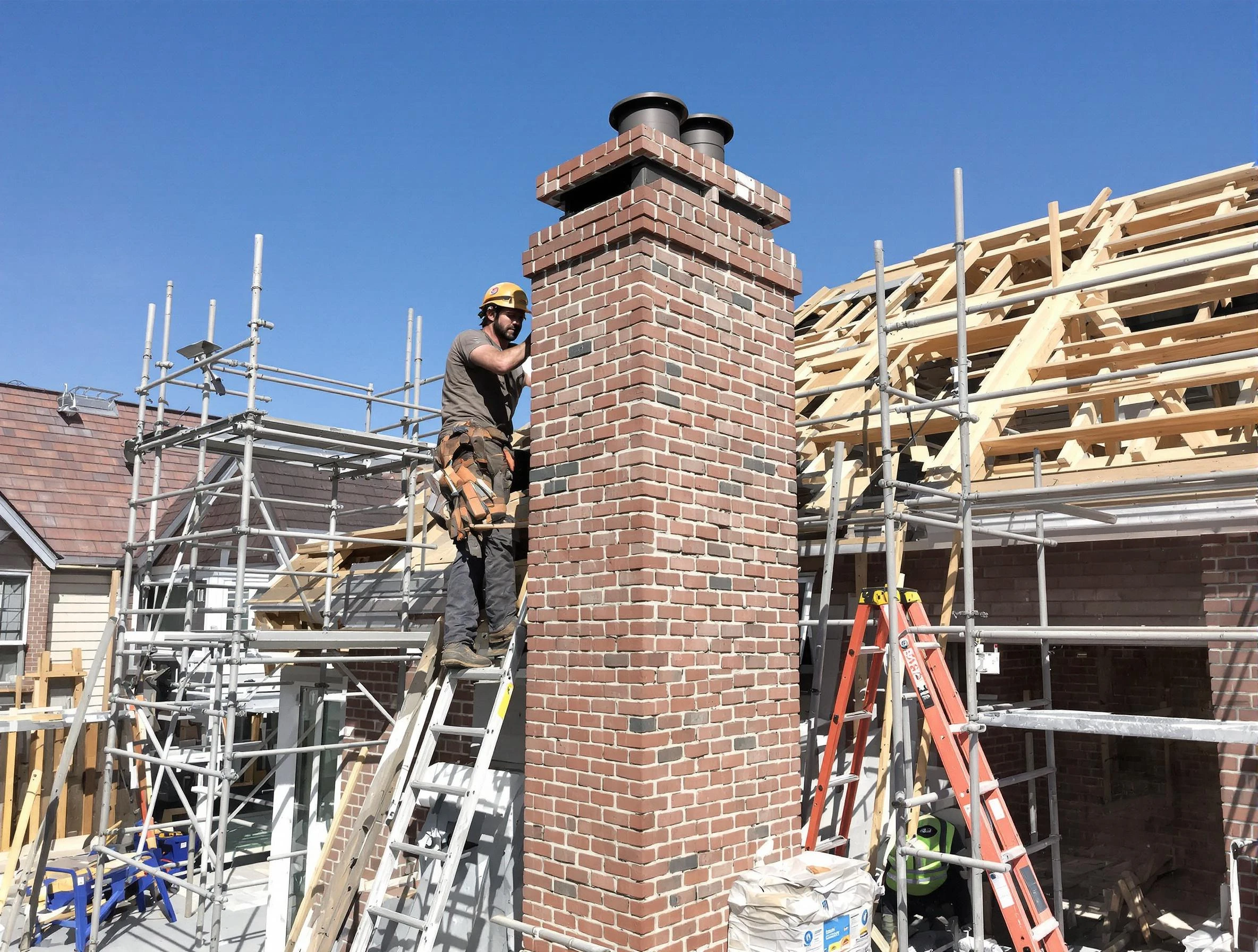 New chimney installation completed by Golden Chimney Sweep in Golden, CO