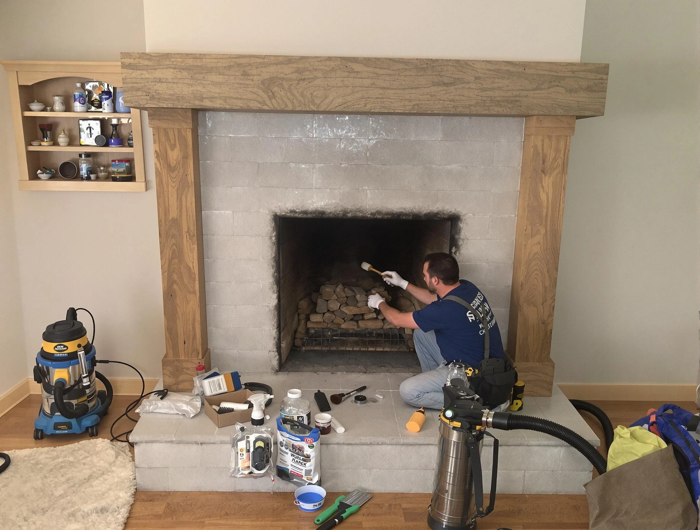 Detailed creosote removal process by Golden Chimney Sweep in Golden, CO